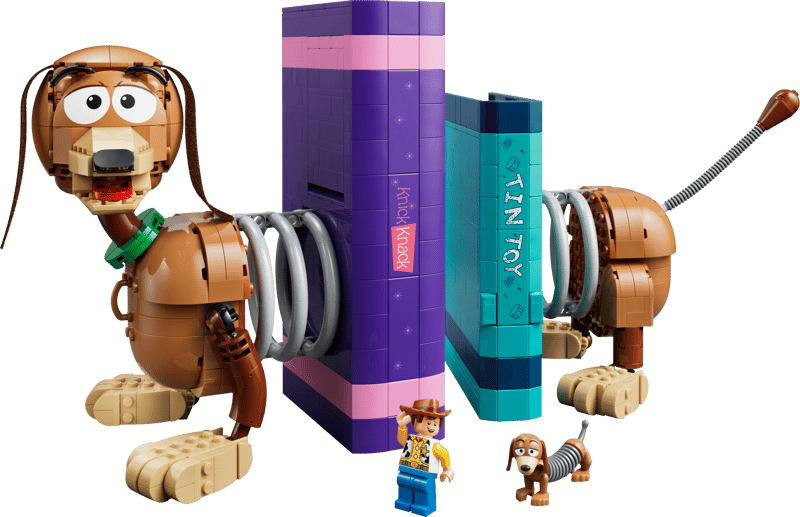LEGO Disney Pixar Toy Story Slinky Dog Bookends (43301)