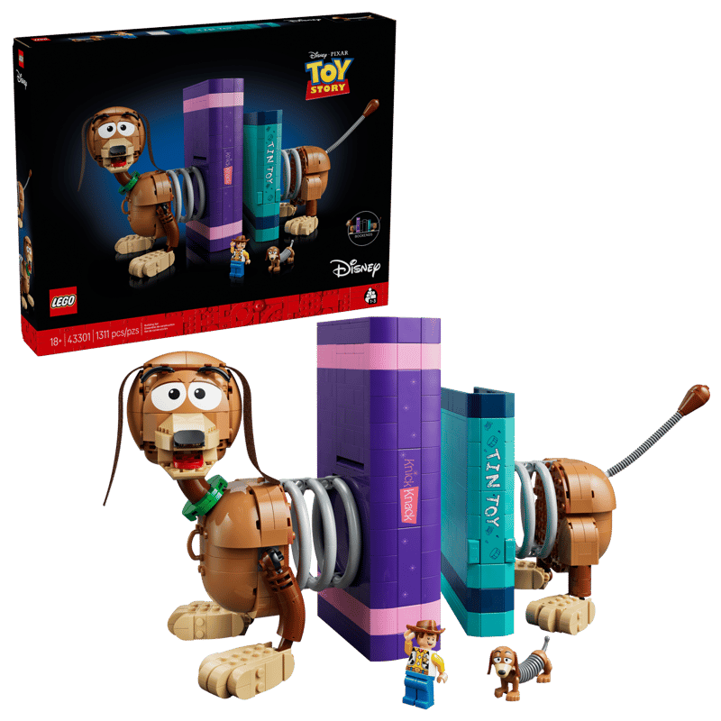 LEGO Disney Pixar Toy Story Slinky Dog Bookends (43301)