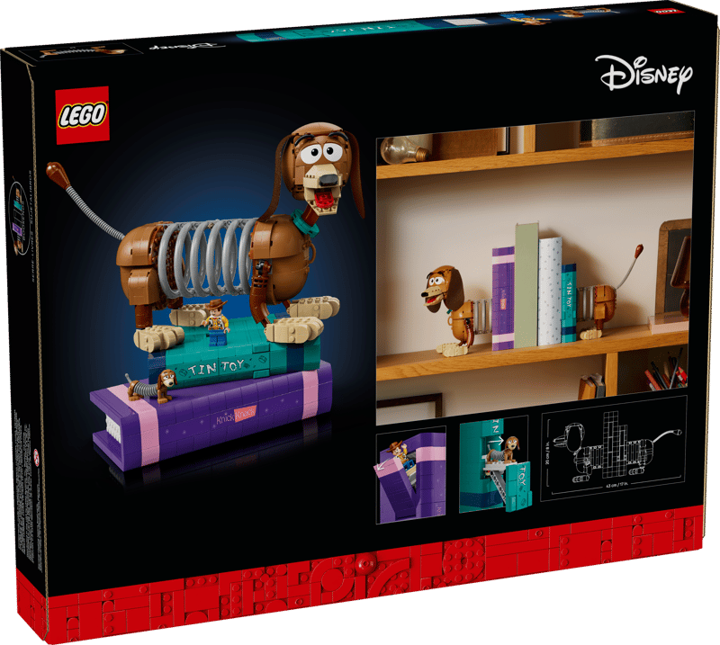 LEGO Disney Pixar Toy Story Slinky Dog Bookends (43301)