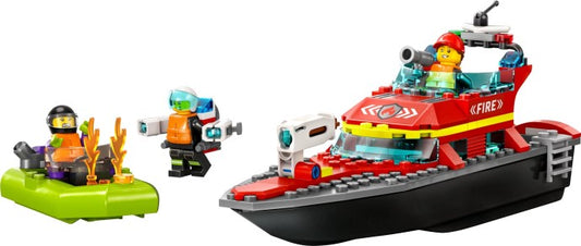 LEGO City Fire Rescue Boat (60373)