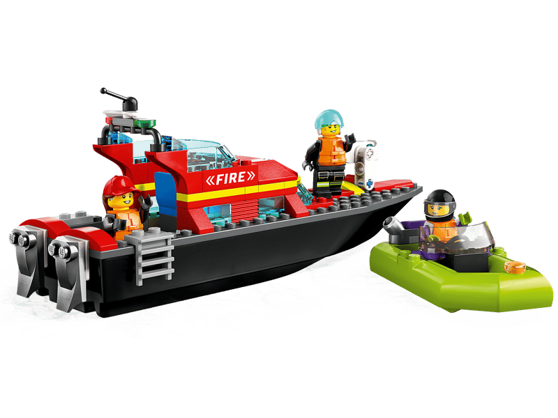 LEGO City Fire Rescue Boat (60373)