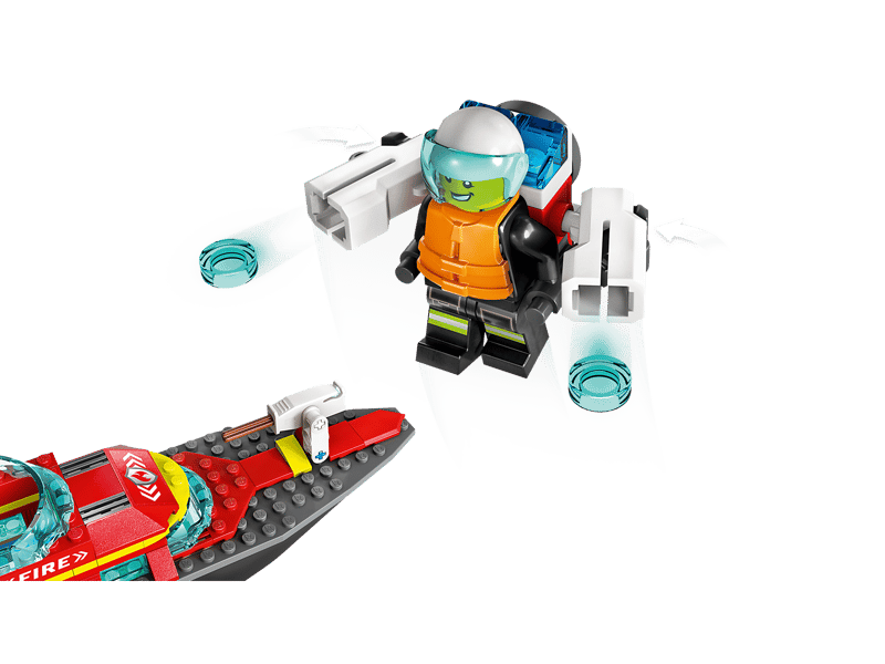 LEGO City Fire Rescue Boat (60373)
