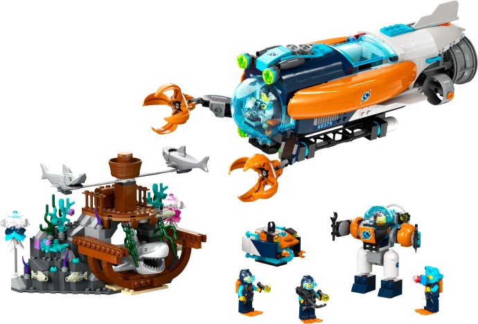LEGO City Exploration Deep Sea Explorer Submarine (60379)