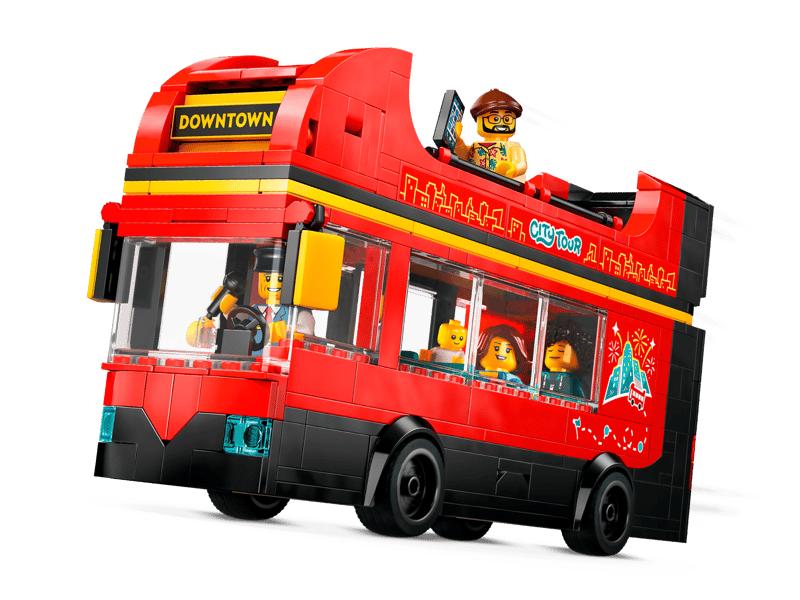LEGO City Red double-decker sightseeing bus (60407)