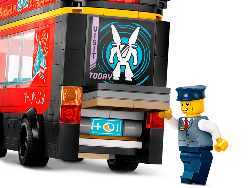 LEGO City Red double-decker sightseeing bus (60407)