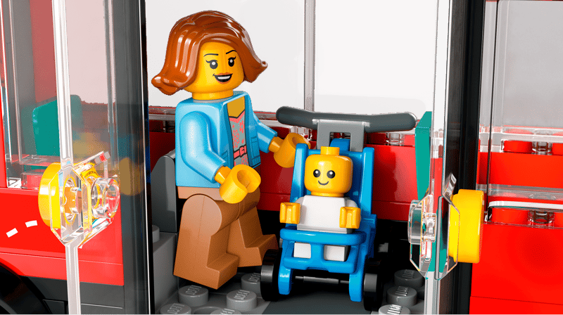 LEGO City Red double-decker sightseeing bus (60407)
