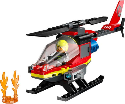 LEGO City Fire Rescue Helicopter (60411)