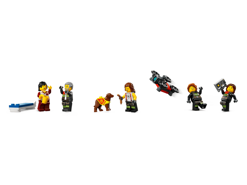 LEGO City Fire station with a fire truck (60414)