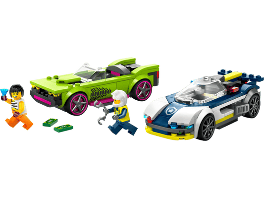 LEGO City Police Car and Muscle Car Chase (60415)