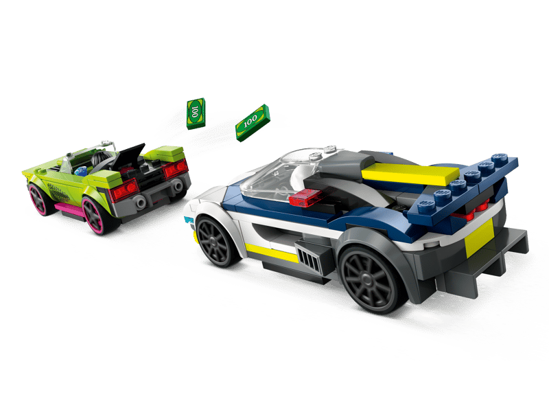 LEGO City Police Car and Muscle Car Chase (60415)