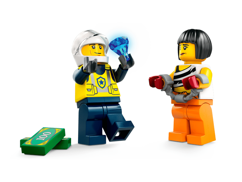 LEGO City Police Car and Muscle Car Chase (60415)