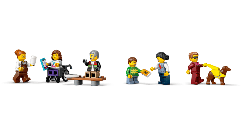 LEGO City Downtown Streetcar and Station (60423)