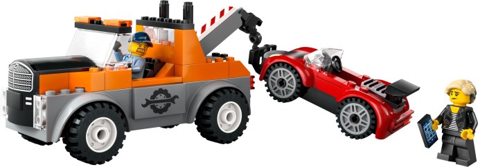 LEGO City Tow Truck and Sports Car Repair (60435)