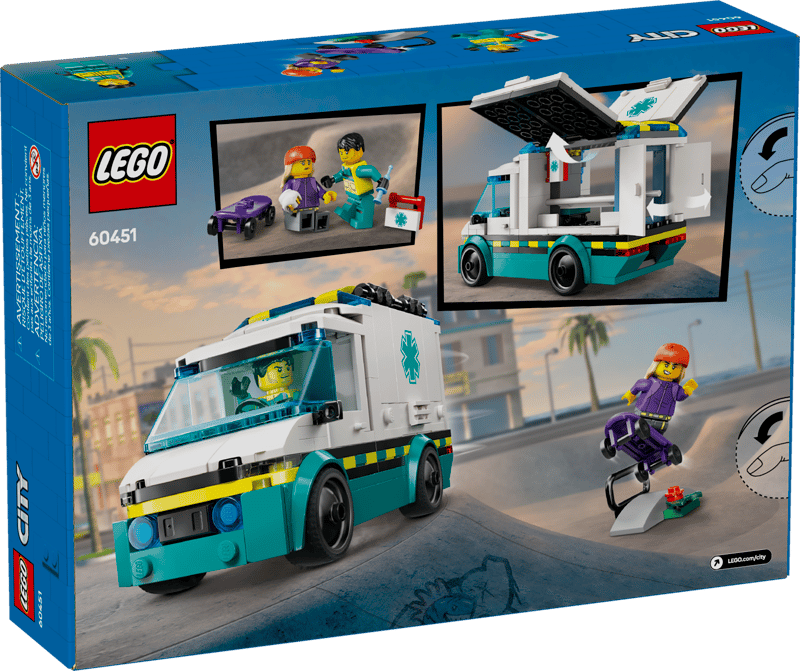 LEGO City Emergency Ambulance (60451)