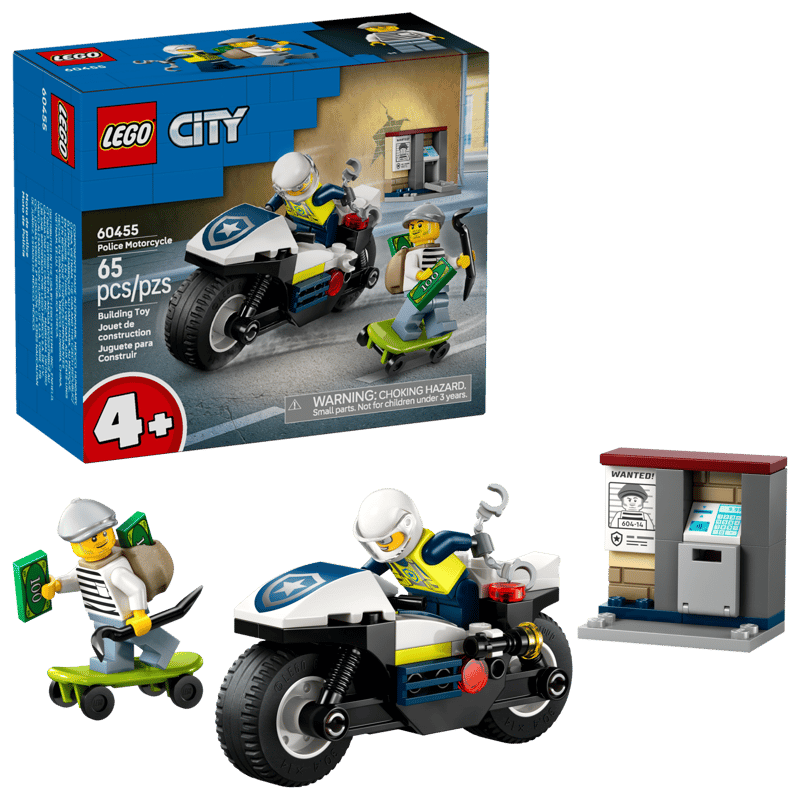LEGO City Police Motorcycle Chase (60455)