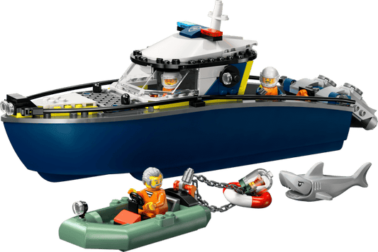 LEGO City Police Chase with Police Boat (60456)