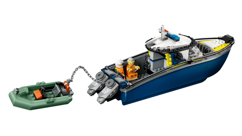 LEGO City Police Chase with Police Boat (60456)
