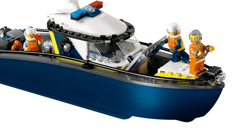 LEGO City Police Chase with Police Boat (60456)
