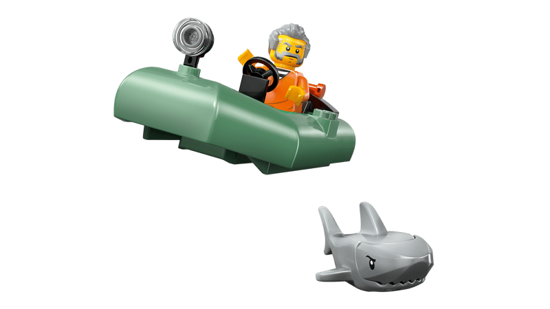 LEGO City Police Chase with Police Boat (60456)