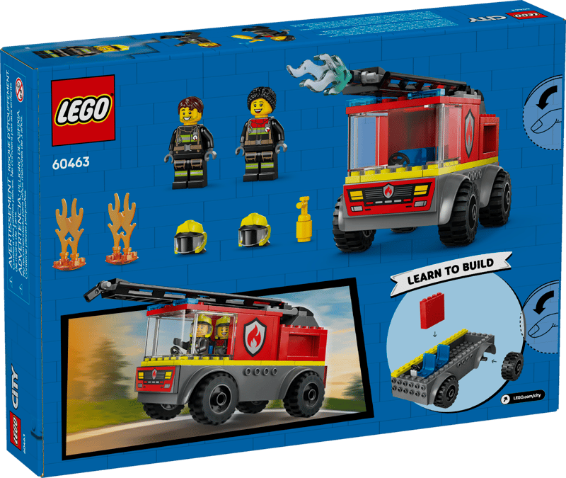 LEGO City Fire Ladder Truck (60463)