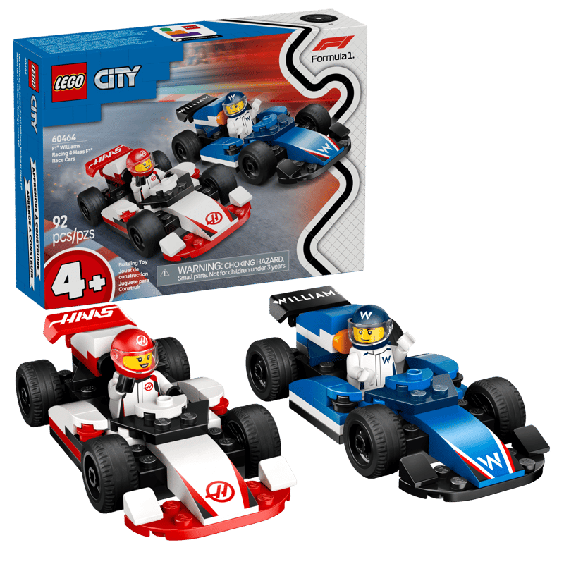 LEGO City F1 Williams Racing & Haas (60464)