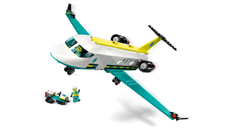 LEGO City Emergency Air Ambulance Airplane (60465)