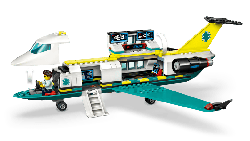 LEGO City Emergency Air Ambulance Airplane (60465)