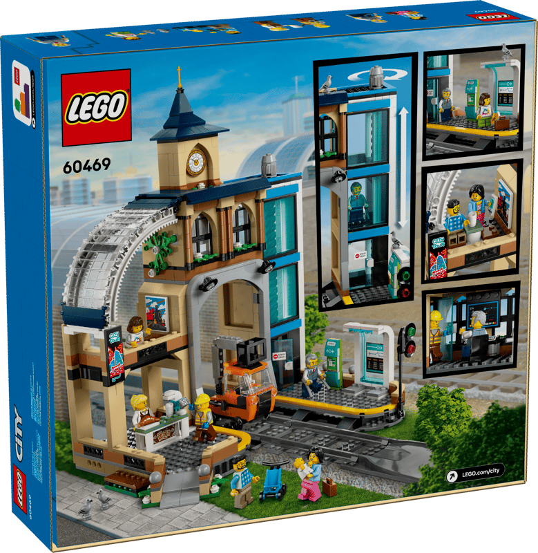 LEGO City Central Train Station (60469)