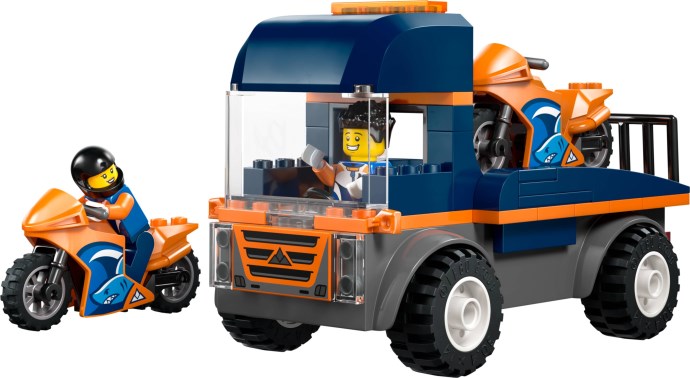 LEGO City Motorcycle Transporter (60491)