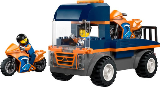 LEGO City Motorcycle Transporter (60491)
