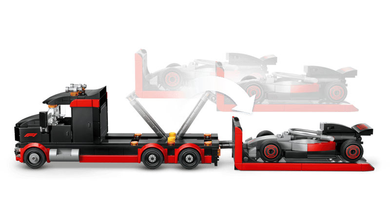 LEGO City F1 Display Truck with Audi F1 Race Car (60493)
