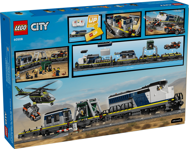LEGO City Police Train Heist (60508)