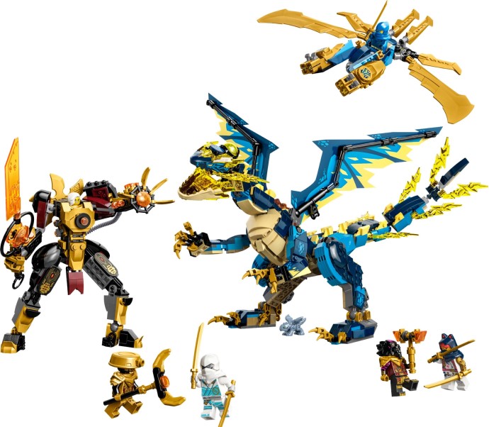 LEGO Ninjago Elemental Dragon vs. The Empress Mech (71796)