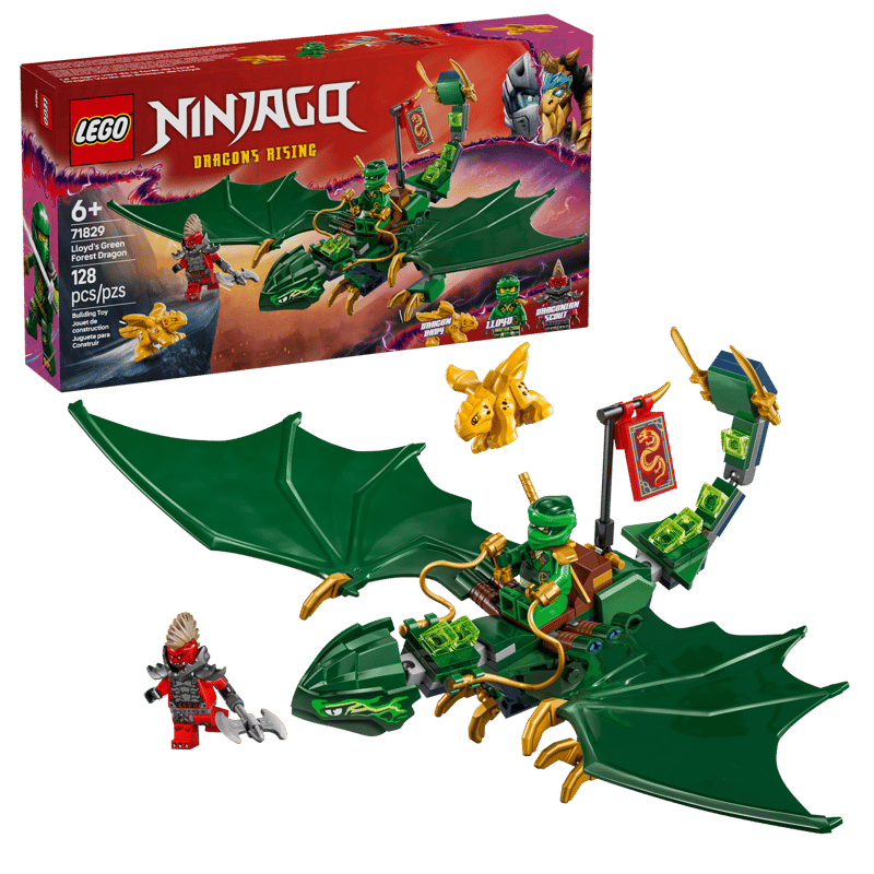 LEGO Ninjago Lloyd's Green Forest Dragon (71829)