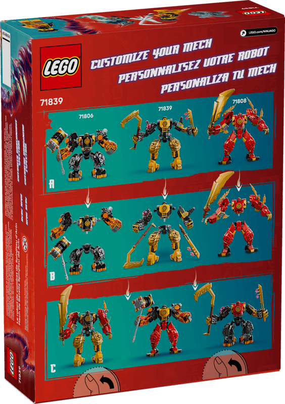 LEGO Ninjago Arin's Spinjitzu Battle Mech (71839)