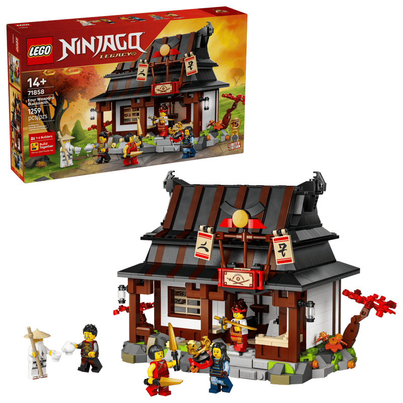 LEGO Four Weapons Blacksmith 15th Anniversary (71858)
