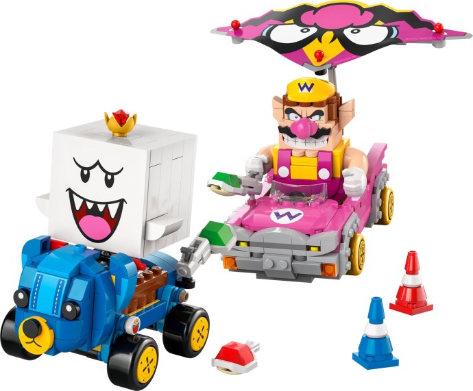 LEGO Super Mario Mario Kart Wario and King Boo (72038)