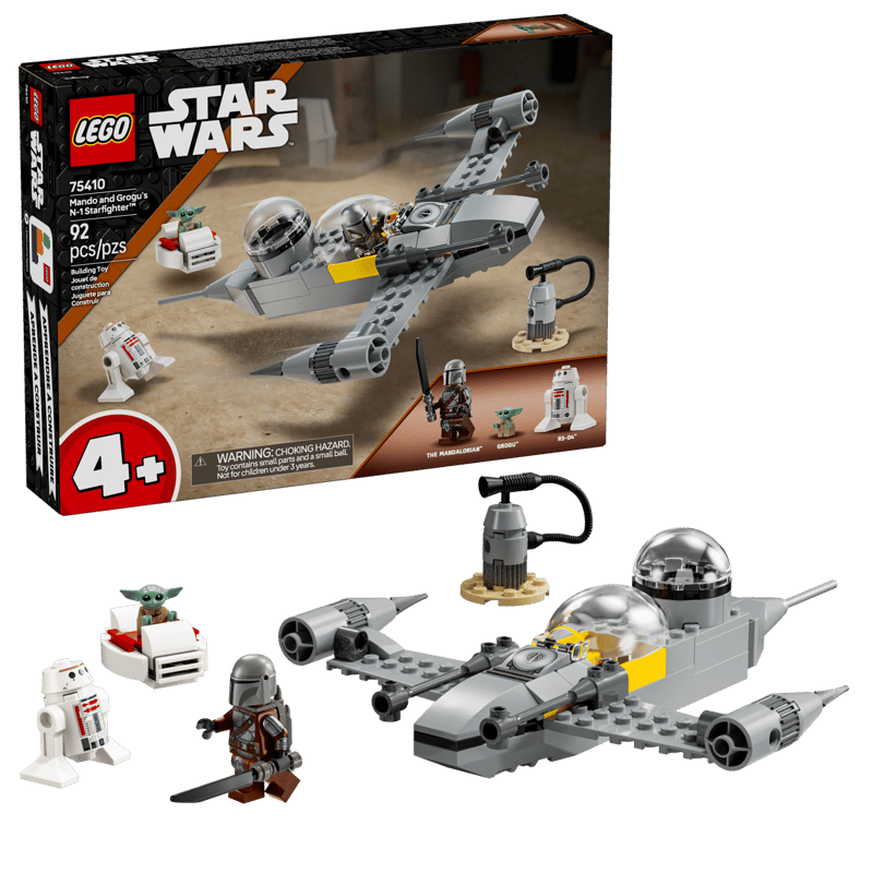 LEGO Star Wars Mando and Grogu's N-1 Starfighter (75410)