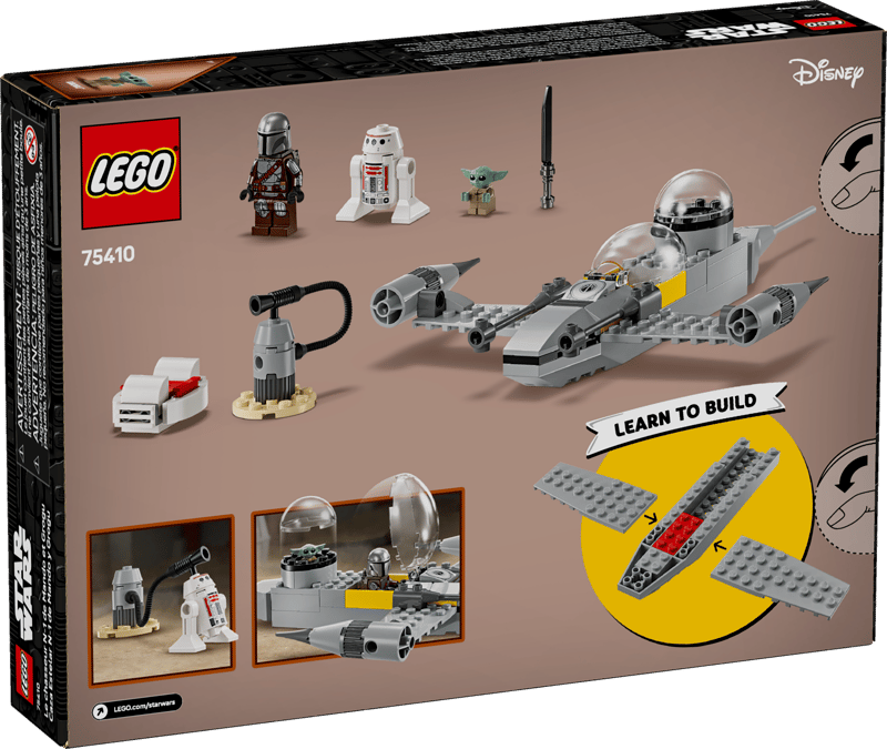 LEGO Star Wars Mando and Grogu's N-1 Starfighter (75410)