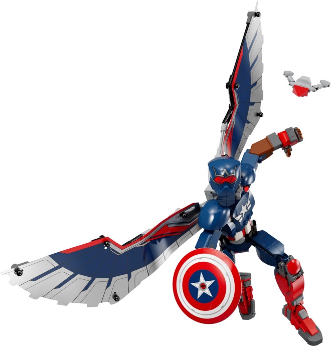 LEGO Marvel Sam Wilson Captain America Buildable Figure (76296)