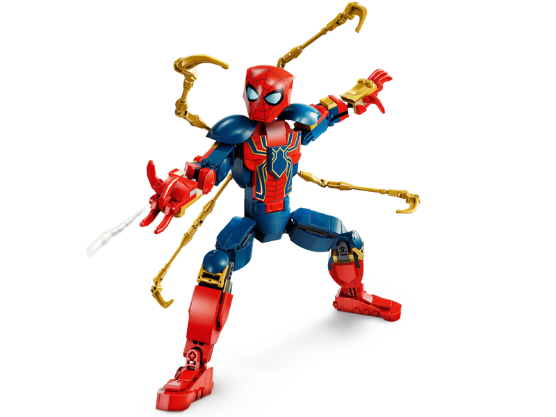 LEGO Marvel Iron Spider-Man Construction Figure (76298)