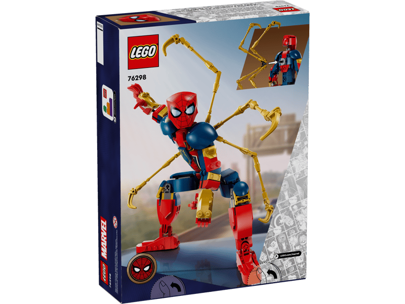 LEGO Marvel Iron Spider-Man Construction Figure (76298)