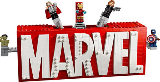 LEGO Marvel Logo and Minifigures (76313)