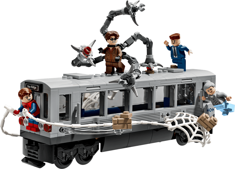 LEGO Marvel Spider-Man vs. Doc Ock Subway Scene (76321)