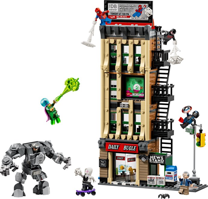 LEGO Spider-Man vs. Mysterio: The Daily Bugle (76342)