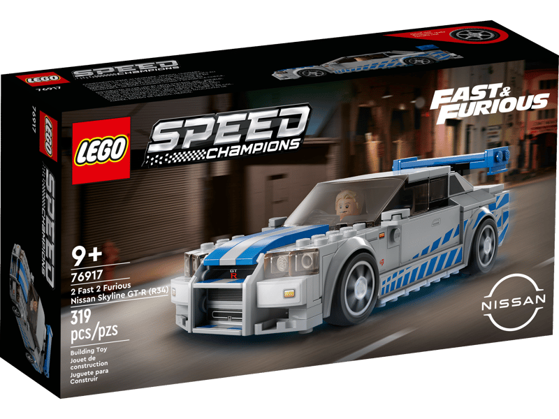 LEGO Speed Champions 2 Fast 2 Furious Nissan Skyline GT-R (R34) (76917)