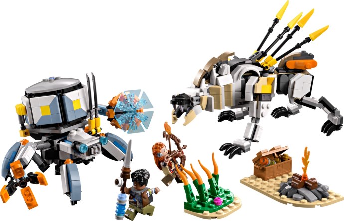 LEGO Horizon Aloy and Varl vs. Shell-Walker and Sawtooth (77037)