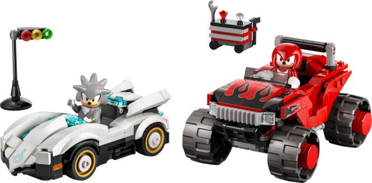 LEGO Silver's Car vs. Knuckles' Monster Truck (77118)