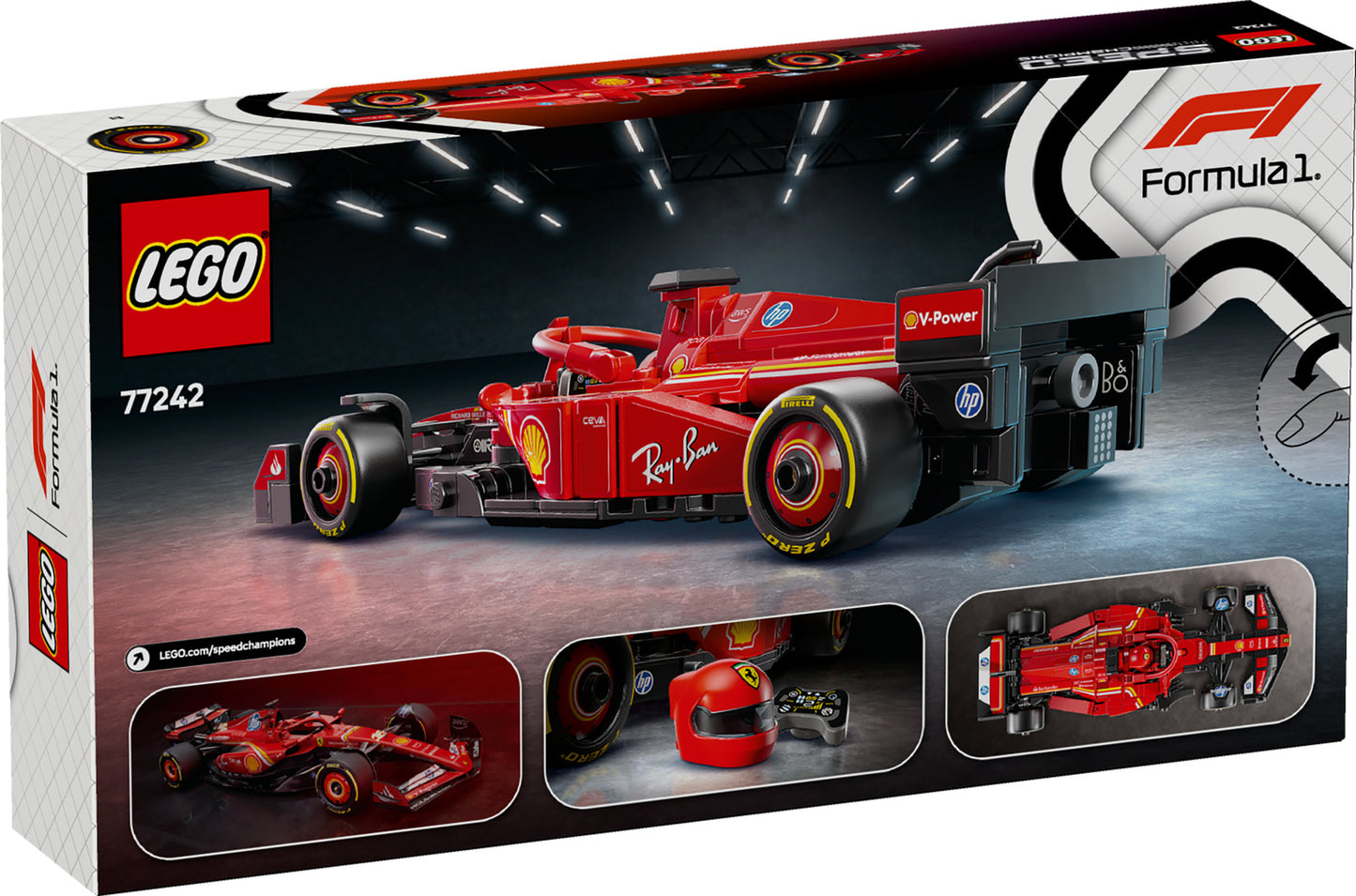 LEGO Speed Champions Ferrari SF-24 F1® Race Car (77242)