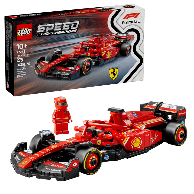 LEGO Speed Champions Ferrari SF-24 F1® Race Car (77242)